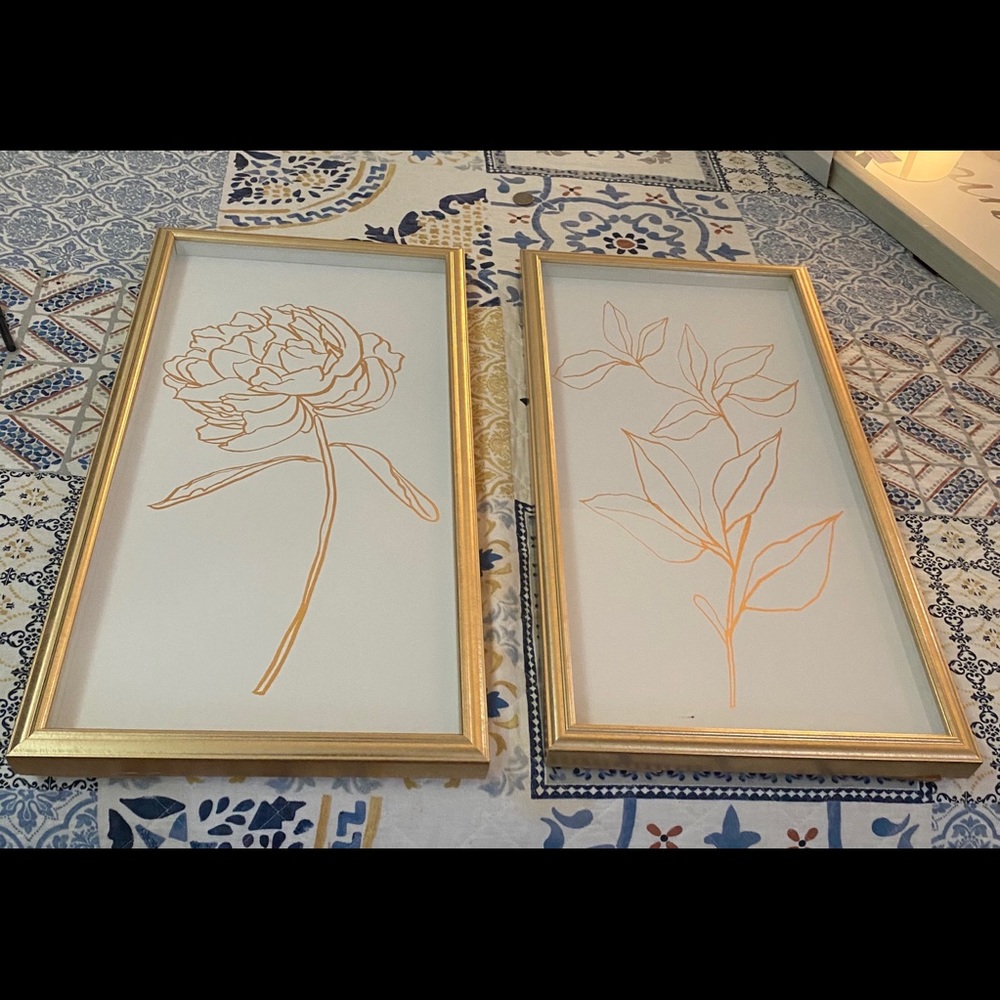 Two beautiful wall art frames